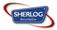 logo SHERLOG Security Car 